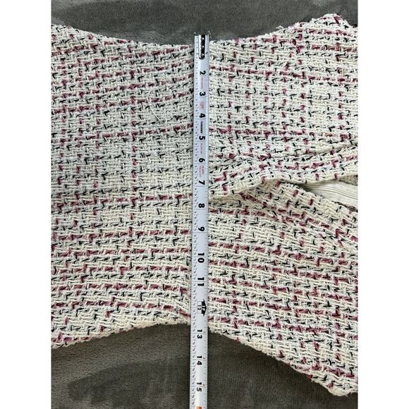 Zara Textured Weave Tweed Mini Dress sz Small - Picture 8 of 13